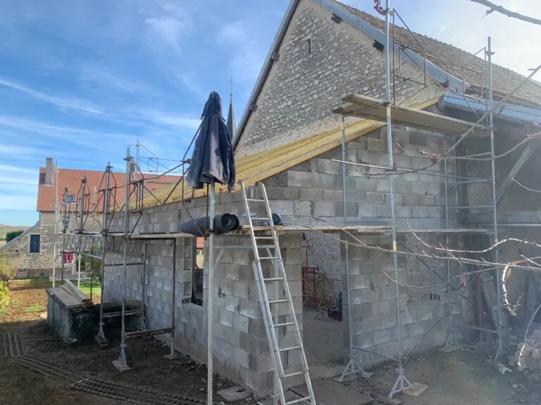Extension maison, murs charpente et toiture - SARL Rouget Sébastien