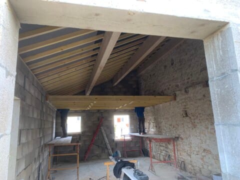 Extension maison, charpente et toiture - SARL Rouget Sébastien