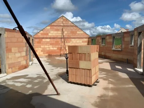 Construction maison individuelle en brique - SARL Rouget Sébastien