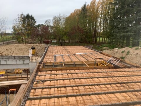 Construction maison d'architecte par maçonnerie Rouget