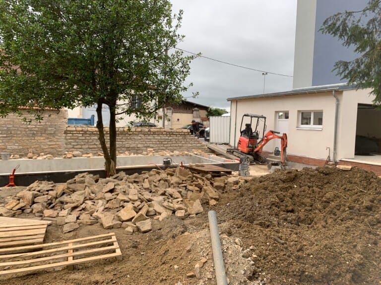 Construction piscine creusée - SARL Rouget Sébastien