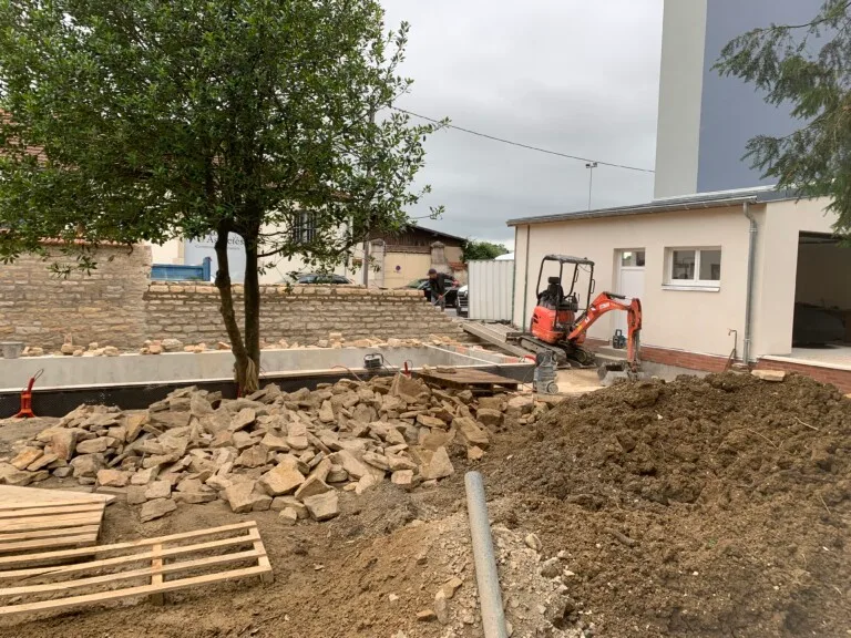 Construction piscine creusée - SARL Rouget Sébastien