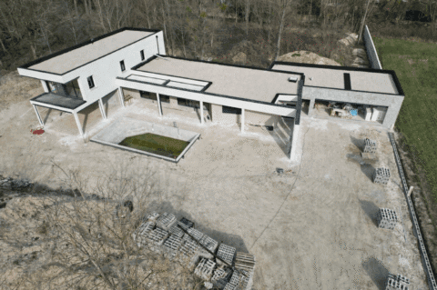 Construction maison d'architecte - Réalisation SARL Rouget Sébastien