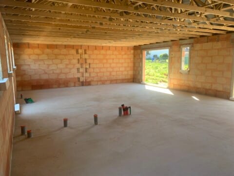 Construction pavillon : maçonnerie, charpente et couverture par SARL ROUGET Sébastien
