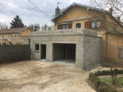 Extension garage - SARL Rouget Sébastien