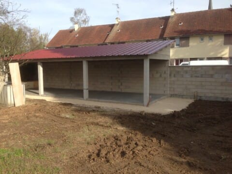 construction maçonnerie carport - SARL Rouget Sébastien