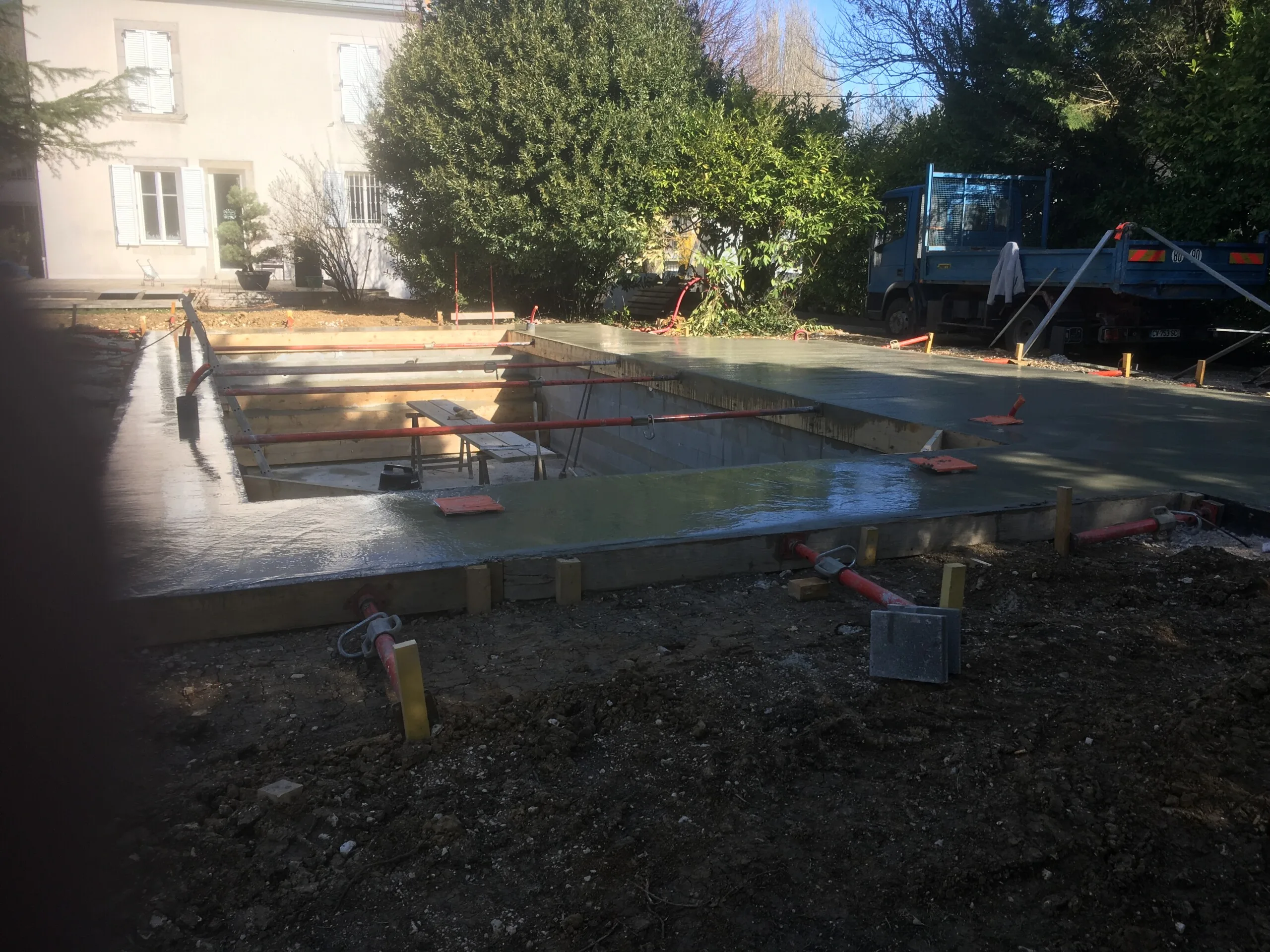 Construction piscine creusée - SARL Rouget Sébastien