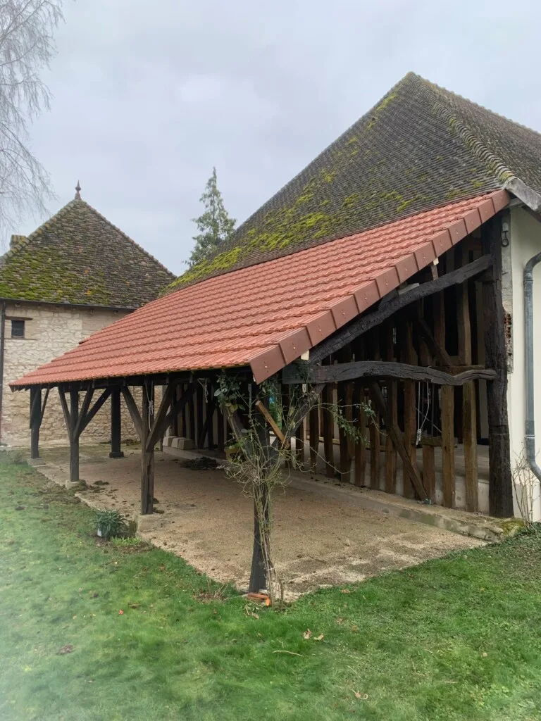 rénovation toiture grange - SARL Rouget Sébastien