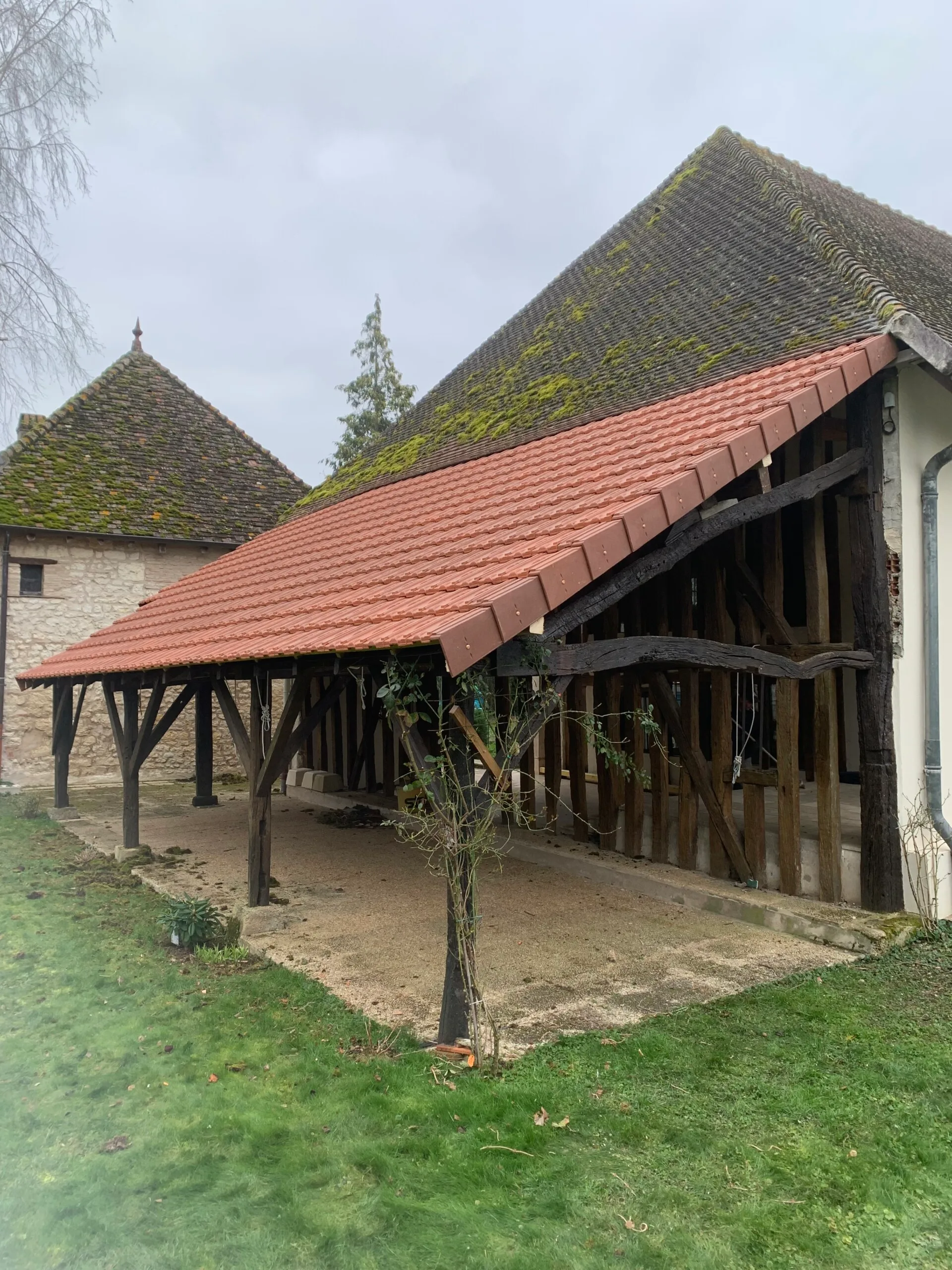 rénovation toiture grange - SARL Rouget Sébastien